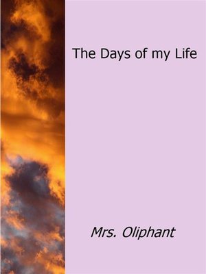 cover image of The Days of my Life